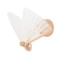 King Home Kinkiet LED BUTTERFLY L różowe złoto metal akryl transparentny King Home Kinkiet LED BUTTERFLY L różowe złoto metal akryl transparentny