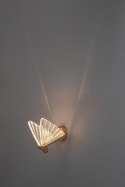 King Home Kinkiet LED BUTTERFLY L różowe złoto metal akryl transparentny King Home Kinkiet LED BUTTERFLY L różowe złoto metal akryl transparentny