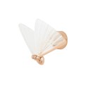 King Home Kinkiet BUTTERFLY S LED różowe złoto metal akryl transparentny King Home Kinkiet BUTTERFLY S LED różowe złoto metal akryl transparentny