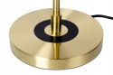 King Home Lampa biurkowa stołowa ARTE czarno złota - aluminium metal przesłona szkło mleczne 3 x E14 King Home Lampa biurkowa stołowa ARTE czarno złota - aluminium metal przesłona szkło mleczne 3 x E14