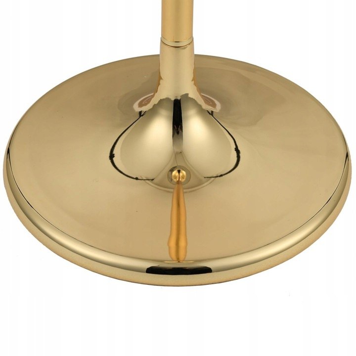 King Home Lampa biurkowa stołowa QUEEN 18 złota aluminium tworzywo E27