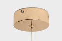 King Home Lampa wisząca LED BUTTERFLY L różowe złoto metal transparentny akryl King Home Lampa wisząca LED BUTTERFLY L różowe złoto metal transparentny akryl
