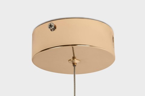 King Home Lampa wisząca LED BUTTERFLY L różowe złoto metal transparentny akryl King Home Lampa wisząca LED BUTTERFLY L różowe złoto metal transparentny akryl