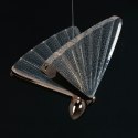King Home Lampa wisząca LED BUTTERFLY S metal różowe złoto akryl transparentny King Home Lampa wisząca LED BUTTERFLY S metal różowe złoto akryl transparentny