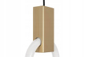 King Home Lampa wisząca sufitowa HOPP 30 antyczny mosiądz ze świetlówką King Home Lampa wisząca sufitowa HOPP 30 antyczny mosiądz ze świetlówką