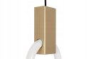 King Home Lampa wisząca sufitowa HOPP 40 antyczny mosiądz ze świetlówką King Home Lampa wisząca sufitowa HOPP 40 antyczny mosiądz ze świetlówką