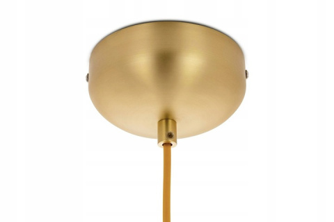 King Home Lampa wisząca LORO 1 CIRCLE - LED złota metal klosz w kształcie ptaka tworzywo PP biały King Home Lampa wisząca LORO 1 CIRCLE - LED złota metal klosz w kształcie ptaka tworzywo PP biały