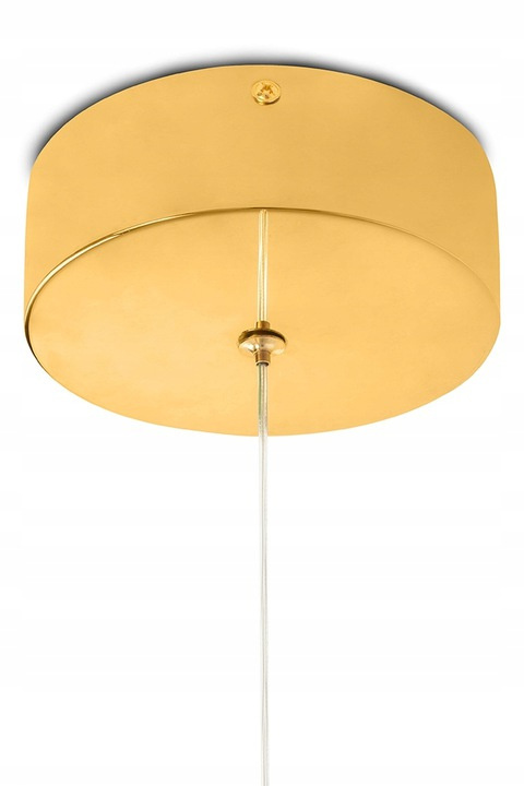 LAMPA WISZĄCA LED sufitowa VISTA 60 ZŁOTA stal polerowana osłona akrylowa King Home LAMPA WISZĄCA LED sufitowa VISTA 60 ZŁOTA stal polerowana osłona akrylowa King Home