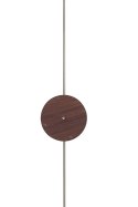 King Home Zegar ścienny DOBLE RING 90 okrągły obręcz ze stali wskazówki drewniane elementy mosiężne King Home Zegar ścienny DOBLE RING 90 okrągły obręcz ze stali wskazówki drewniane elementy mosiężne
