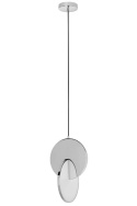 King Home Lampa wisząca DISCO chromowana - LED, stal polerowana King Home Lampa wisząca DISCO chromowana - LED, stal polerowana