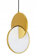 King Home Lampa wisząca sufitowa DISCO złota - LED stal polerowana King Home Lampa wisząca sufitowa DISCO złota - LED stal polerowana