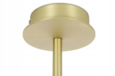 King Home Lampa wisząca LORO 1 metalowa złota - LED klosz biały tworzywo PP w kształcie ptaka King Home Lampa wisząca LORO 1 metalowa złota - LED klosz biały tworzywo PP w kształcie ptaka