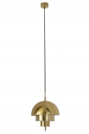 King Home Lampa wisząca VARIA złota - stal nierdzewna ruchomy klosz E27 King Home Lampa wisząca VARIA złota - stal nierdzewna ruchomy klosz E27