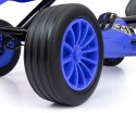Milly Mally Pojazd Gokart na pedały Rocket Navy Niebieski aerodynamiczna sylwetka regulowane sportowe siedzisko hamulec 3 lata+