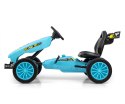 Milly Mally Pojazd Gokart na pedały Rocket Ocean Niebieski aerodynamiczna sylwetka regulowane sportowe siedzisko hamulec 3 lata+