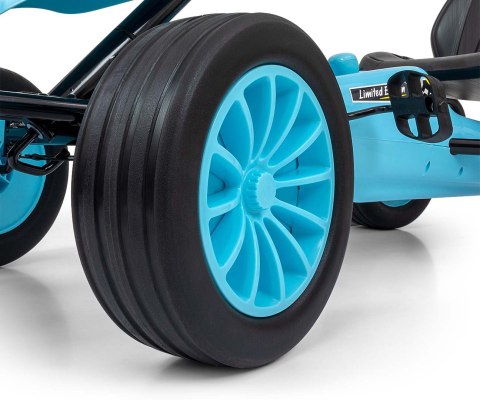 Milly Mally Pojazd Gokart na pedały Rocket Ocean Niebieski aerodynamiczna sylwetka regulowane sportowe siedzisko hamulec 3 lata+ Milly Mally Pojazd Gokart na pedały Rocket Ocean Niebieski aerodynamiczna sylwetka regulowane sportowe siedzisko hamulec 3 lata+
