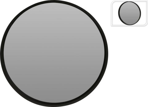 LUSTRO OKRĄGŁE ŚCIENNE Afiya 50 cm CZARNA RAMA DREWNIANA Intesi DO PRZEDPOKOJU SYPIALNI SALONU LUSTRO OKRĄGŁE ŚCIENNE Afiya 50 cm CZARNA RAMA DREWNIANA Intesi DO PRZEDPOKOJU SYPIALNI SALONU
