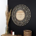 Intesi Zegar Boho Mauu naturalny Intesi Zegar Boho Mauu naturalny