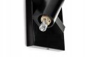 King Home Kinkiet CANDELABR WALL czarny - aluminium, klosze szkło satynowe King Home Kinkiet CANDELABR WALL czarny - aluminium, klosze szkło satynowe