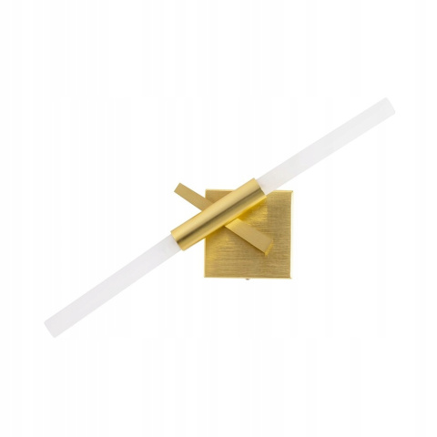 King Home Kinkiet CANDELABR WALL złoty - aluminium, klosze szkło satynowe G9 King Home Kinkiet CANDELABR WALL złoty - aluminium, klosze szkło satynowe G9