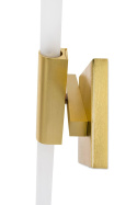 King Home Kinkiet CANDELABR WALL złoty - aluminium, klosze szkło satynowe G9 King Home Kinkiet CANDELABR WALL złoty - aluminium, klosze szkło satynowe G9