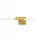 King Home Kinkiet CANDELABR WALL złoty - aluminium, klosze szkło satynowe G9 King Home Kinkiet CANDELABR WALL złoty - aluminium, klosze szkło satynowe G9