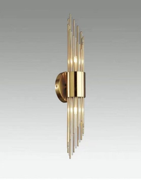 KINKIET LAMPA ŚCIENNA AMADEO ZŁOTA metal KLOSZE KRYSZTAŁOWE E14 King Home nowoczesna i elegancka KINKIET LAMPA ŚCIENNA AMADEO ZŁOTA metal KLOSZE KRYSZTAŁOWE E14 King Home nowoczesna i elegancka