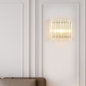 King Home Kinkiet Lampa ścienna PALACE złota metal kryształ bezbarwny 2xE14 King Home Kinkiet Lampa ścienna PALACE złota metal kryształ bezbarwny 2xE14