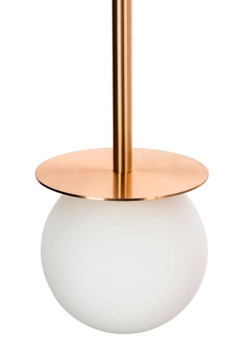 LAMPA SUFITOWA wisząca CANNON DISC 16 stal KOLOR MIEDZIANY klosze SZKŁO BIAŁE 16xG9 King Home LAMPA SUFITOWA wisząca CANNON DISC 16 stal KOLOR MIEDZIANY klosze SZKŁO BIAŁE 16xG9 King Home