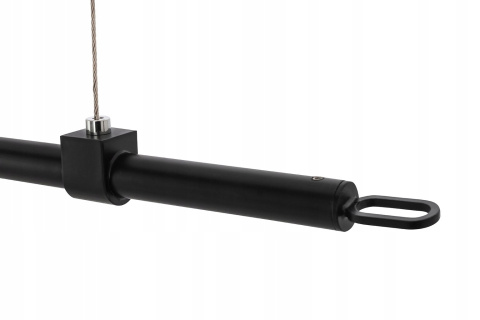 King Home Lampa wisząca TWEETY 120 czarny metal złoty aluminium klosze szkło mleczny King Home Lampa wisząca TWEETY 120 czarny metal złoty aluminium klosze szkło mleczny