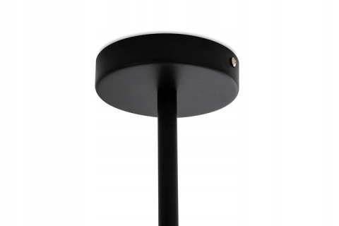 King Home Lampa wisząca TWEETY 120 czarny metal złoty aluminium klosze szkło mleczny King Home Lampa wisząca TWEETY 120 czarny metal złoty aluminium klosze szkło mleczny