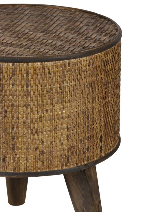 Light&Living Stolik CANYA 35x39 wood dark brown Light&Living Stolik CANYA 35x39 wood dark brown