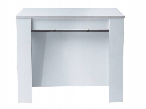 SIGNAL KONSOLKA STÓŁ do jadalni RENO BIAŁY MAT 60(300)X90 - rozkładany, prostokątny, laminowana płyta MDF, biały matowy SIGNAL KONSOLKA STÓŁ do jadalni RENO BIAŁY MAT 60(300)X90 - rozkładany, prostokątny, laminowana płyta MDF, biały matowy