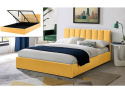 SIGNAL ŁÓŻKO MONTREAL VELVET 160X200 KOLOR CURRY TAP.193 Z POJEMNIKIEM NA POŚCIEL SIGNAL ŁÓŻKO MONTREAL VELVET 160X200 KOLOR CURRY TAP.193 Z POJEMNIKIEM NA POŚCIEL