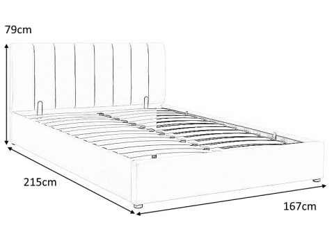 SIGNAL ŁÓŻKO MONTREAL VELVET 160X200 KOLOR CURRY TAP.193 Z POJEMNIKIEM NA POŚCIEL SIGNAL ŁÓŻKO MONTREAL VELVET 160X200 KOLOR CURRY TAP.193 Z POJEMNIKIEM NA POŚCIEL