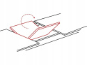 SIGNAL STÓŁ BRICK PŁYTA LAMINOWANA DĄB WOTAN / METAL CZARNY 118(160)X80 SIGNAL STÓŁ BRICK PŁYTA LAMINOWANA DĄB WOTAN / METAL CZARNY 118(160)X80