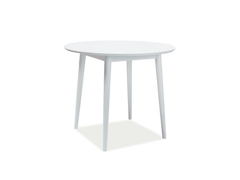 SIGNAL STÓŁ LARSON BIAŁY 90X90 BLAT MDF NOGI LITE DREWNO SIGNAL STÓŁ LARSON BIAŁY 90X90 BLAT MDF NOGI LITE DREWNO
