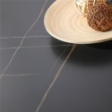 STÓŁ OKRĄGŁY Simplet Skinny Premium Stone Black 90cm Simplet CZARNY NOGA METALOWA BLAT SPIEK MARMUROWY STÓŁ OKRĄGŁY Simplet Skinny Premium Stone Black 90cm Simplet CZARNY NOGA METALOWA BLAT SPIEK MARMUROWY