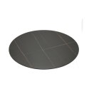 STÓŁ OKRĄGŁY Simplet Skinny Premium Stone Black 90cm Simplet CZARNY NOGA METALOWA BLAT SPIEK MARMUROWY STÓŁ OKRĄGŁY Simplet Skinny Premium Stone Black 90cm Simplet CZARNY NOGA METALOWA BLAT SPIEK MARMUROWY