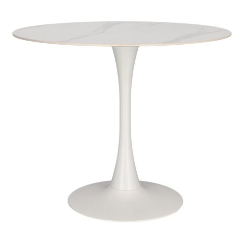 Simplet Stół Simplet Skinny Premium Stone White 90cm Biały blat spiek marmurowy odporny na zarysowania metal malowany proszkowo Simplet Stół Simplet Skinny Premium Stone White 90cm Biały blat spiek marmurowy odporny na zarysowania metal malowany proszkowo