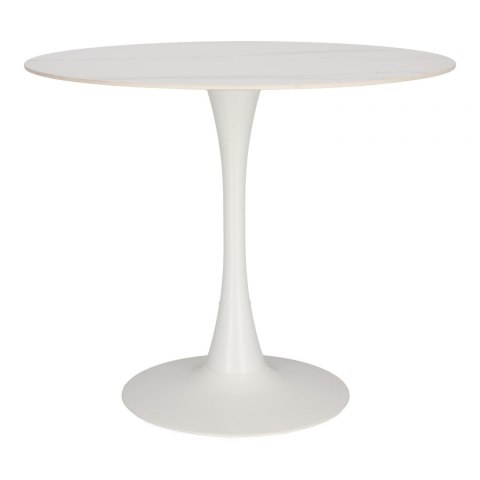 Simplet Stół Simplet Skinny Premium Stone White 90cm Biały blat spiek marmurowy odporny na zarysowania metal malowany proszkowo Simplet Stół Simplet Skinny Premium Stone White 90cm Biały blat spiek marmurowy odporny na zarysowania metal malowany proszkowo