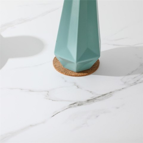Simplet Stół Simplet Skinny Premium Stone White 90cm Biały blat spiek marmurowy odporny na zarysowania metal malowany proszkowo Simplet Stół Simplet Skinny Premium Stone White 90cm Biały blat spiek marmurowy odporny na zarysowania metal malowany proszkowo