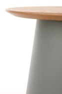 ŁAWA OKRĄGŁA AZURRA-S Halmar MDF + OKLEINA NATURALNY / TWORZYWO POPIELATY FI 49 ŁAWA OKRĄGŁA AZURRA-S Halmar MDF + OKLEINA NATURALNY / TWORZYWO POPIELATY FI 49