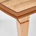 Halmar STÓŁ FRYDERYK 160/240 cm MDF laminowany kolor dąb craft (160-240x90x74 cm) nogi drewno lite bukowe Halmar STÓŁ FRYDERYK 160/240 cm MDF laminowany kolor dąb craft (160-240x90x74 cm) nogi drewno lite bukowe