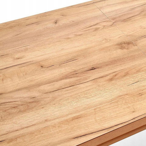 Halmar STÓŁ FRYDERYK 160/240 cm MDF laminowany kolor dąb craft (160-240x90x74 cm) nogi drewno lite bukowe Halmar STÓŁ FRYDERYK 160/240 cm MDF laminowany kolor dąb craft (160-240x90x74 cm) nogi drewno lite bukowe