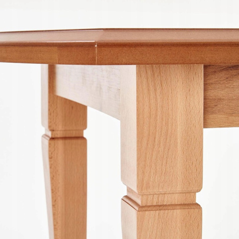 Halmar STÓŁ FRYDERYK 160/240 cm MDF laminowany kolor dąb craft (160-240x90x74 cm) nogi drewno lite bukowe Halmar STÓŁ FRYDERYK 160/240 cm MDF laminowany kolor dąb craft (160-240x90x74 cm) nogi drewno lite bukowe