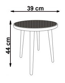Halmar ława JAKARTA MDF lakierowany drewno lite czarny / naturalny rattan fi39 Halmar ława JAKARTA MDF lakierowany drewno lite czarny / naturalny rattan fi39