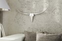 Invicta Interior poroże BULL 75 cm - ozdoba dekoracja ścienna dekoracyjne poroże wykonane z aluminium z lśniącym wykończeniem Invicta Interior poroże BULL 75 cm - ozdoba dekoracja ścienna dekoracyjne poroże wykonane z aluminium z lśniącym wykończeniem