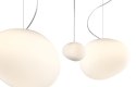 King Home Lampa wisząca sufitowa ESPRIT 31 - ozdobna lampa ze szkła satynowego - beżowa - stelaż metalowy King Home Lampa wisząca sufitowa ESPRIT 31 - ozdobna lampa ze szkła satynowego - beżowa - stelaż metalowy