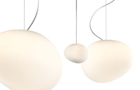 King Home Lampa wisząca sufitowa ESPRIT 31 - ozdobna lampa ze szkła satynowego - beżowa - stelaż metalowy King Home Lampa wisząca sufitowa ESPRIT 31 - ozdobna lampa ze szkła satynowego - beżowa - stelaż metalowy